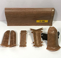 Плинтус Плинтус Ideal Comfort 55mm Падук 321 фото 1 | FLOORDEALER